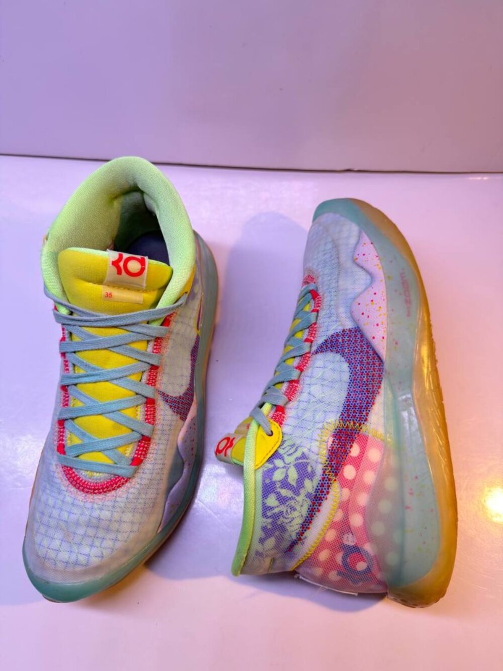 Nike KD 12 “EYBL” – Men’s US 6.5 / Women’s US 8 – Multicolor - Picture 2 of 13